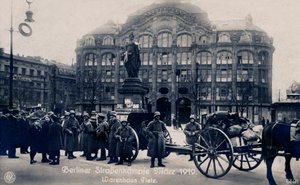 معارك شوارع برلين، مارس 1919 بواسطة فنان غير معروف