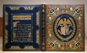 ربط كتاب "خطاب غيتيسبيرغ والخطاب الافتتاحي الثاني ، 1928 بواسطة غير معروف