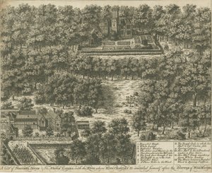 بيت Boscobel: نقش ، و [1769] بواسطة غير معروف