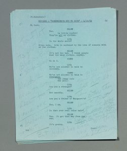 مجموعة من أوراق النصوص المنقحة الفضفاضة من فيلم مارلين مونرو الأخير وغير المكتمل ، &39;Something&39;s Got To Give&39; ، سيناريو والتر برنشتاين ، مشروحًا بيدها ، بتاريخ 16-20 أبريل بواسطة غير معروف