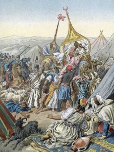 غزو الجزائر للجزائر: استيلاء دوق أومالي على سمالة عبد القادر في تاغوين (1843) بواسطة فنان غير معروف