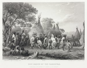 Dog Dance of the Dahcotas [sic], North America بواسطة غير معروف