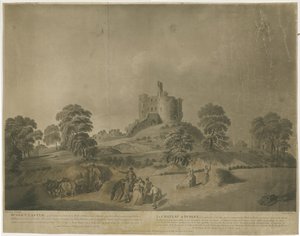 قلعة دودلي: - The Keep: Aquatint مع وصف محفور ، و [c 1793] بواسطة غير معروف