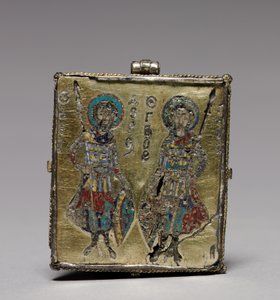 Enkolpion مع الصلب بواسطة غير معروف