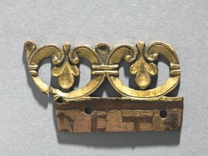 جزء من شعار زخرفي من ضريح ريليكاري ، حوالي 1165-1180 بواسطة غير معروف