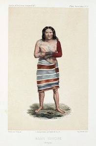 Guaycuru هندي ، باراغواي ، 1843-1847 بواسطة غير معروف