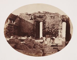 داخل البارثينون ، أثينا ، ج 1849 بواسطة غير معروف