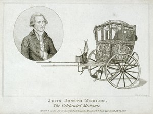 جون جوزيف ميرلين ، مخترع وميكانيكي بلجيكي ، عام 1770 بواسطة غير معروف