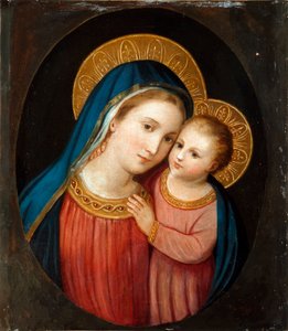 مادونا المستشارة الصالحة رسم مجهول توري ديل غريكو ، كنيسة سيدة المحامي الصالح بواسطة فنان غير معروف