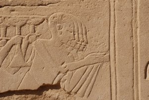 الرؤوس المتعددة ، الكرنك ، الأقصر ، مصر (صورة) بواسطة غير معروف