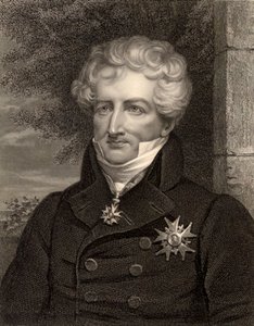 عالم الطبيعة جورج كوفييه ، باريس ، فرنسا ، حوالي عام 1810 (صورة بالأبيض والأسود) بواسطة غير معروف
