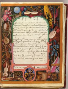 صفحات من ألبوم Amicorum الخاص بـ Philipp Hainhofer ، 1596-1633 بواسطة غير معروف