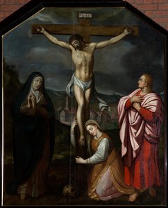 كنيسة الأبرشية (Parochiekerk Sint-Martinus). اللوحة. المعبر. القرن السابع عشر. بواسطة فنان غير معروف