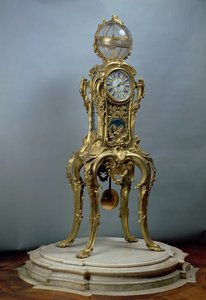 ساعة مرور فلكية من صنع جاك كافييري (1678-1755) للملك لويس الخامس عشر في فرنسا بواسطة غير معروف