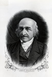 صورة لألبرت جالاتين (1761-1849) (نقش) بواسطة غير معروف