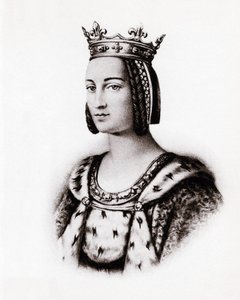 بورتريه لشارلوت دي سافوا (1445-1483) ملكة فرنسا، نقش، ق.د. بواسطة فنان غير معروف