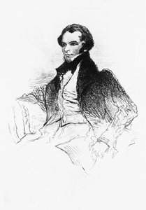 صورة لبروسبر ميريمي (1803-1870) ، كاتب وكاتب مسرحي ومؤرخ وعالم آثار فرنسي ، نقش من بروسبر ميريمي ، صور Ses ، ses dessins ، s bibliotheque ، بقلم موريس تورنو ، نشره Charavay Freres بواسطة فنان غير معروف