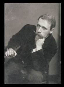 صورة شخصية لوالتر كرين (1845-1915) بواسطة فريدريك هولير (1837-1933) 1886 (صورة b / w) بواسطة غير معروف