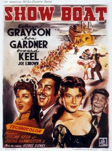 ملصق لـ "Show Boat" (لون ليثو) بواسطة غير معروف