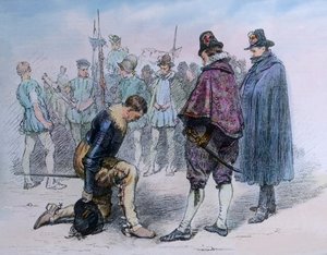 تقديم Hommage للملك السويدي Gustav Adolf بواسطة فنان غير معروف
