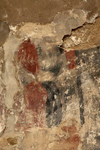 ريبيل. الكنيسة. الداخلية. الحنية. اللوحات الجدارية. التفاصيل. رومانيسك. بواسطة غير معروف