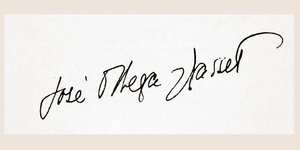Signature of José Ortega y Gasset (pen & ink on paper) بواسطة غير معروف