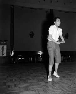 مغنية البوب والراقصة جوزفين بيكر في مهرجان الفيلم الدولي في فينيس ليدو - 1948 بواسطة غير معروف