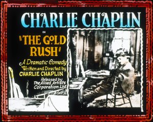 "The Gold Rush" ، ملصق الفيلم (ملصق الفيلم "La Ruee vers l'or) بواسطة غير معروف