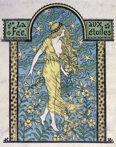 الجنية النجمة، حوالي عام 1900 (رسم توضيحي) بواسطة فنان غير معروف