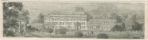 Trentham Hall: نقش خشبي ، بدون تاريخ [؟ منتصف القرن التاسع عشر] بواسطة غير معروف