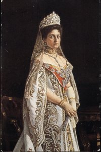 القيصرة ألكسندرا فيودوروفنا (1872-1918). بواسطة فنان غير معروف