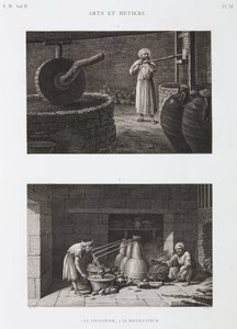 الخل صانع ومقطر الخل ، مصر ، ج 1798 بواسطة غير معروف