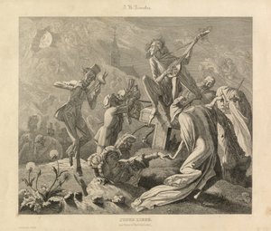 حب الشباب ، كارلسروه ، حوالي 1850 (نقش) بواسطة فنان غير معروف