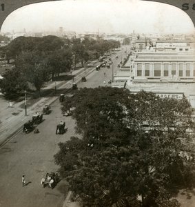 Chowringhee Road ، كالكوتا ، الهند ، القرن التاسع عشر الميلادي. بواسطة أندروود أند أندروود