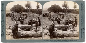 جوزيف ويل ، دوثان ، فلسطين ، 1900. بواسطة أندروود أند أندروود