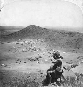 النظر في دولة أورانج الحرة ، حرب البوير ، جنوب أفريقيا ، 1900. بواسطة أندروود أند أندروود
