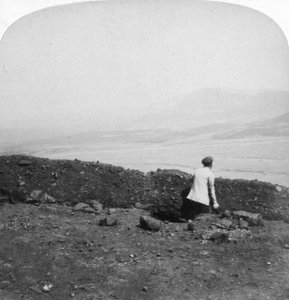 سبيون كوب ، من خندق بوير في كرانتز كلوت ، جنوب أفريقيا ، 1901 بواسطة أندروود أند أندروود
