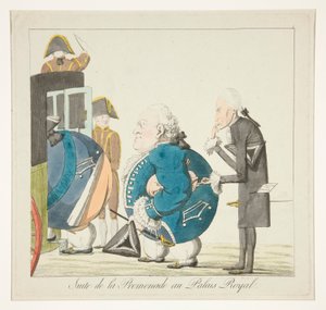 Suite de la Promenade au Palais-Royal (بعد المتنزه في Palais-Royal) بواسطة غير معروف