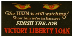 الهون لا يزال يراقب! أظهر له أنه كان جادًا - أنهى الوظيفة Victory Liberty Loan.rnc.1917 بواسطة غير معروف