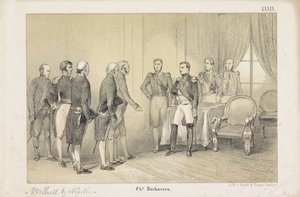 فيرهويل مع نابليون ، 1806 بواسطة تشارلز روتشوسن
