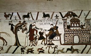 رسول إلى ديوك غيوم (1027-1087) - نسيج بايو ، المعروف بتطريز الملكة ماتيلد بواسطة فنان غير معروف