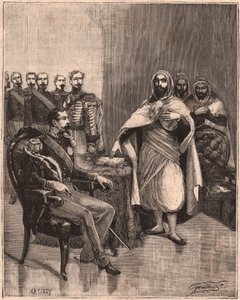 Abd El Kader and Napoleon III  بواسطة غير معروف
