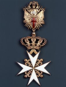 حاجب الشرف والتفاني. صليب مالطا. 1850. جمع جنود الأمس. باريس. بواسطة فنان غير معروف