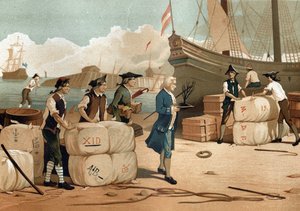 برنارد دي جوسيو (1699-1777) ، عالم النبات الفرنسي ، بعد أن أعاد قدم الأرز من إنجلترا في عام 1734. بواسطة فنان غير معروف