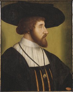 Christian II de Danemark، de Suede et de Norvege - صورة شخصية للملك كريستيان الثاني ملك الدنمارك (1481-1559) ، مجهول. زيت على خشب النصف الأول من القرن السادس عشر .. الأبعاد: 38x30 سم. المتحف الوطني ستوكهولم بواسطة فنان غير معروف