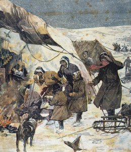 عيد الميلاد في غرولاند في عام 1903. بواسطة فنان غير معروف