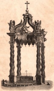 Ciborium في القديس بطرس في روما ، إيطاليا بواسطة غير معروف