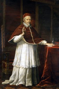 كليمنت التاسع (1667 - 1669) ، غاليري كا جراندا للفنون ، ميلانو. بواسطة فنان غير معروف