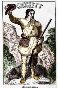 ديفيد كروكيت (1786-1836) ، رائد أمريكي - التقويم بواسطة فنان غير معروف
