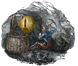 مصباح ديفي 1815 همفري ديفي (1778-1829). نقش 1834. بواسطة فنان غير معروف